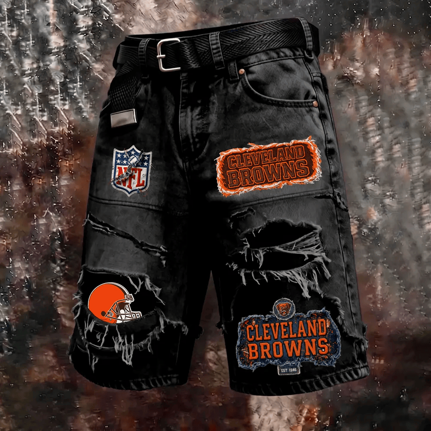 CLE x NFL New Cargo Shorts V1 DATND TANTD 080626