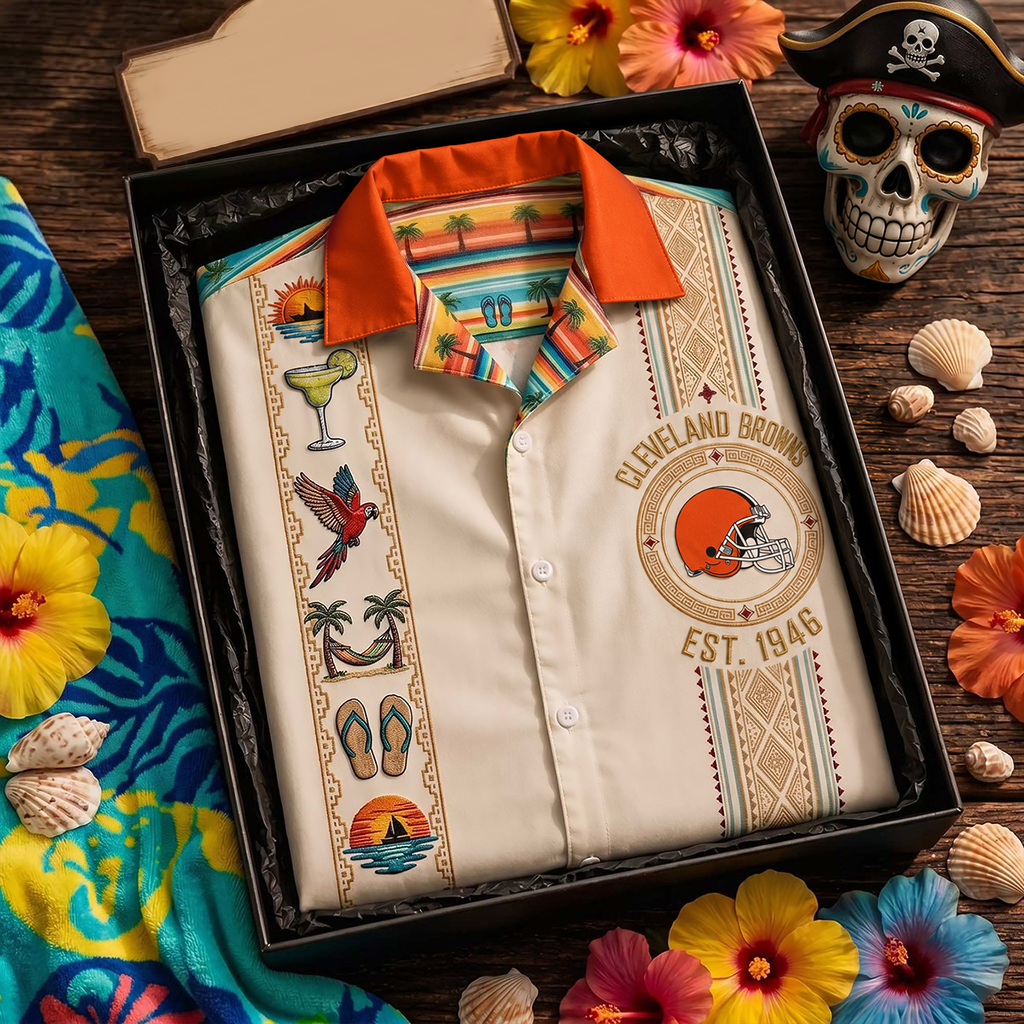 CLE x NFL Premium Hawaiian Shirt 190626