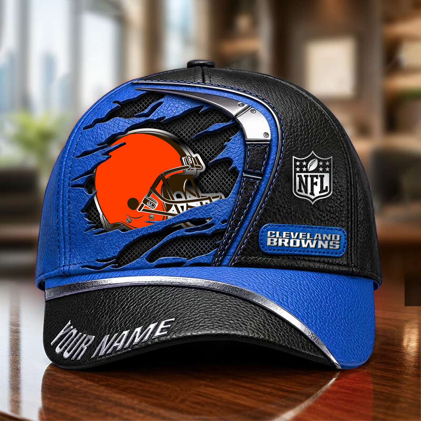 CLE x NFL Premium Multicolor 3D Cap 200626
