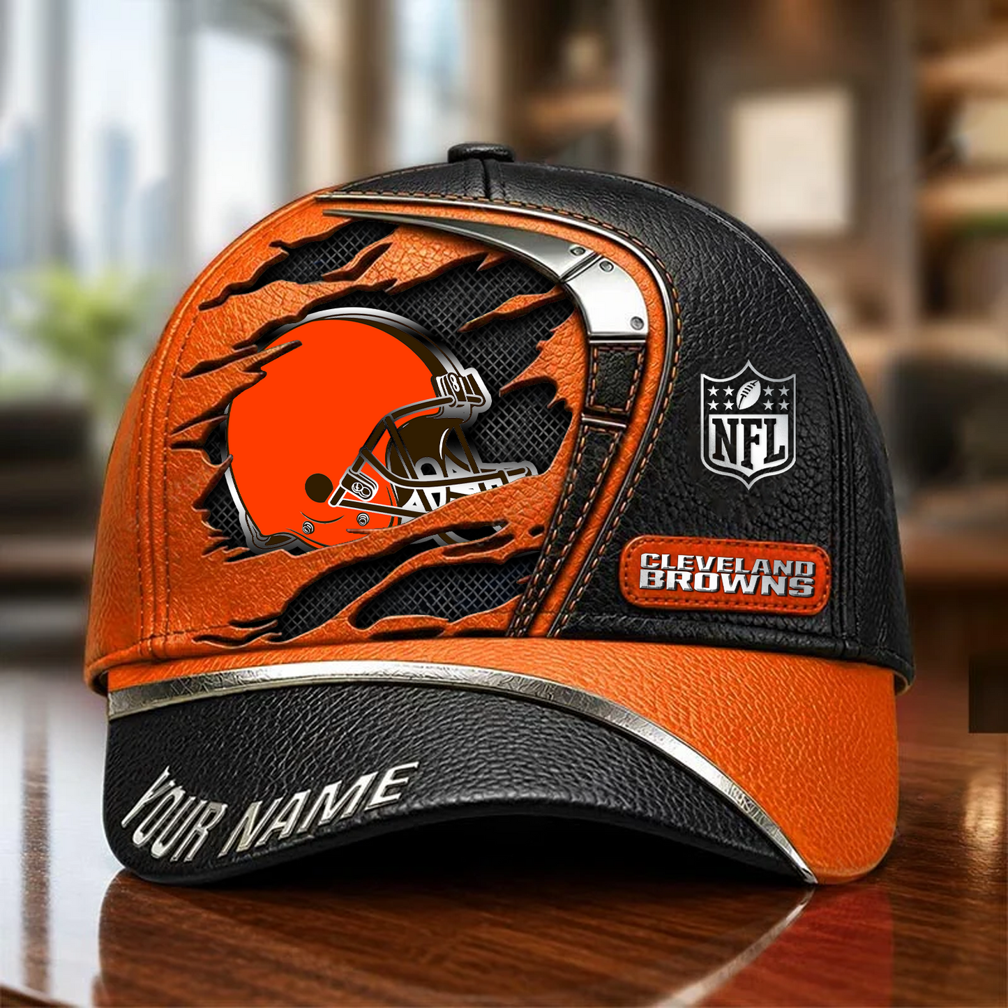 CLE x NFL Premium Multicolor 3D Cap 200626