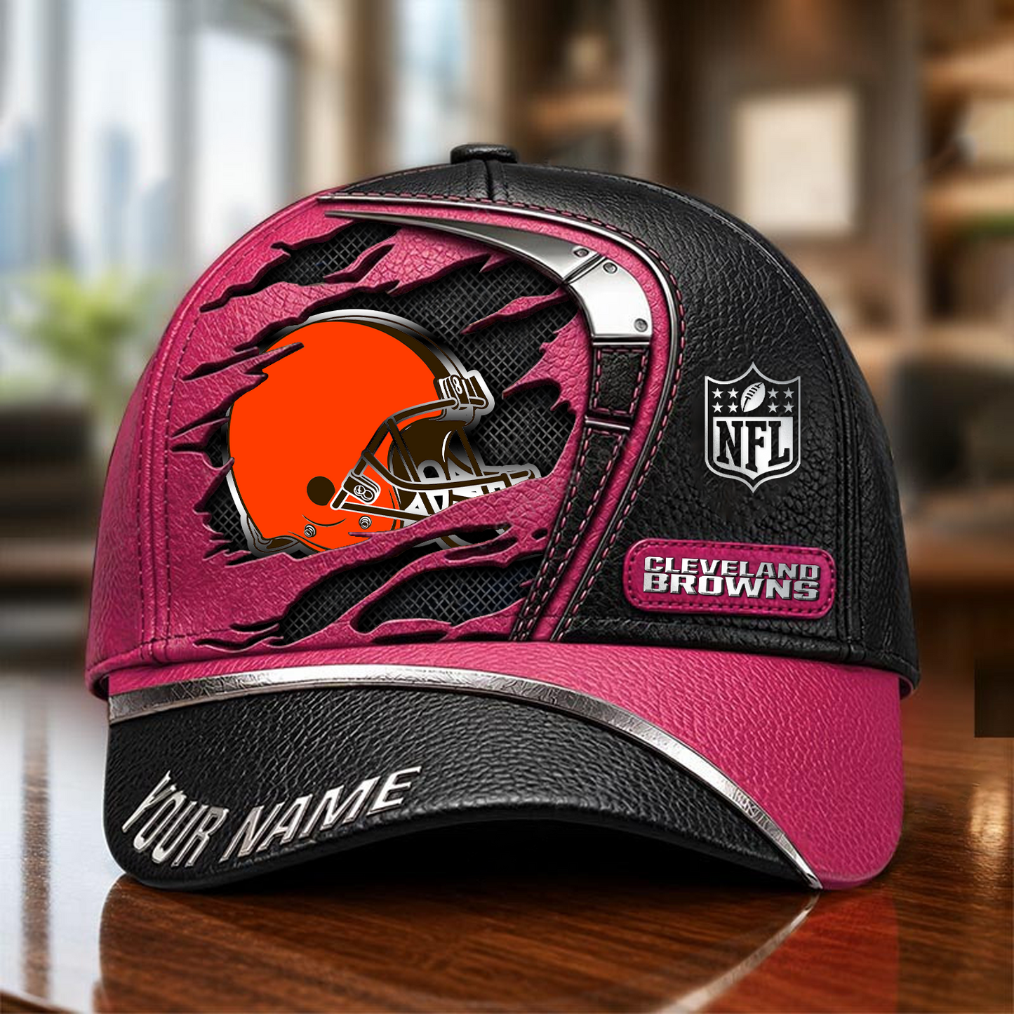 CLE x NFL Premium Multicolor 3D Cap 200626