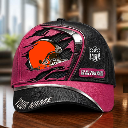 CLE x NFL Premium Multicolor 3D Cap 200626