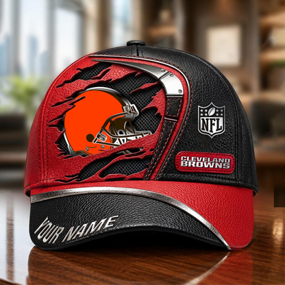 CLE x NFL Premium Multicolor 3D Cap 200626