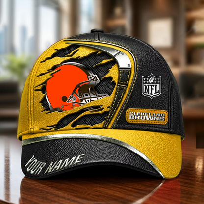 CLE x NFL Premium Multicolor 3D Cap 200626