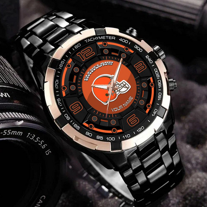 CLE x NFL Stainless Steel Watch DatND DVT