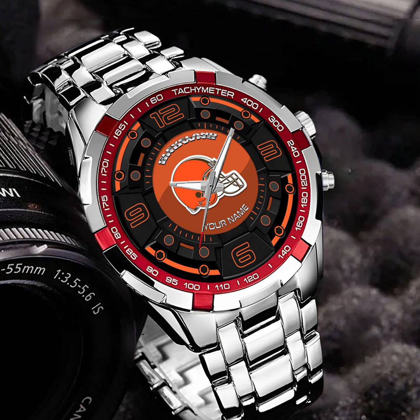 CLE x NFL Stainless Steel Watch DatND DVT