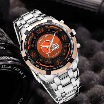 CLE x NFL Stainless Steel Watch DatND DVT