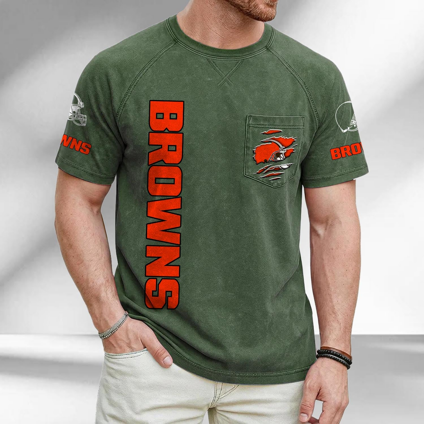 CLE x NFL T-Shirt 2705 DatND DVT