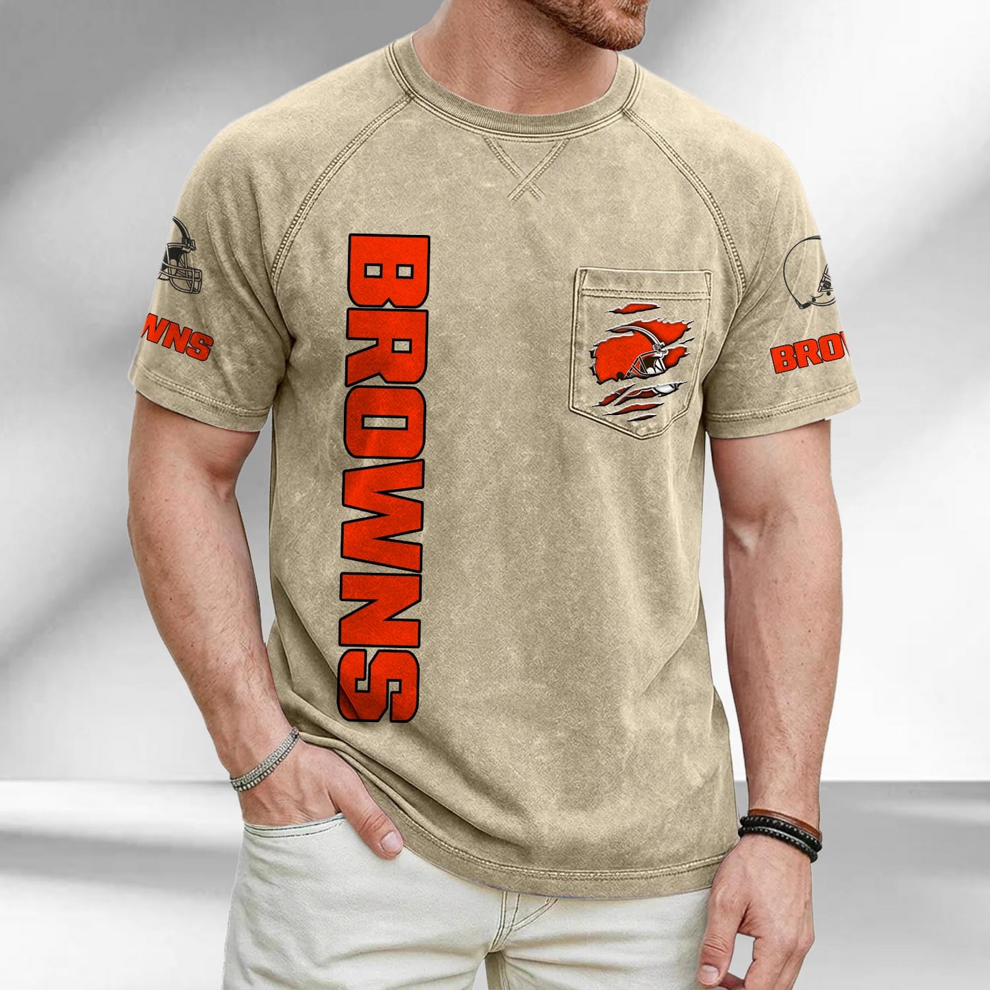 CLE x NFL T-Shirt 2705 DatND DVT