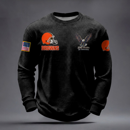 CLE x NFL Waffle Sweatshirt DatND DVT