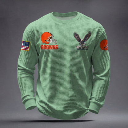 CLE x NFL Waffle Sweatshirt DatND DVT