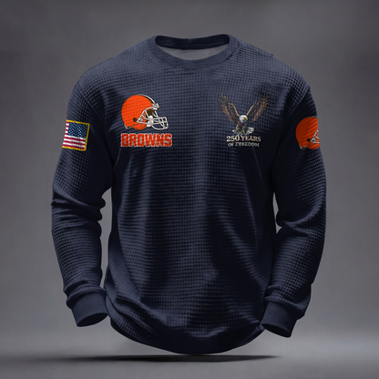 CLE x NFL Waffle Sweatshirt DatND DVT
