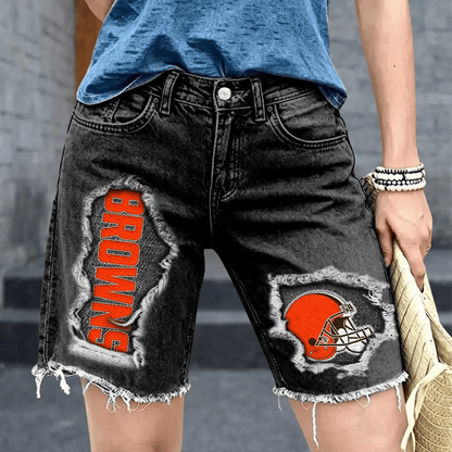 CLE x NFL Women's Jeans V1 DATND TANTD 060626