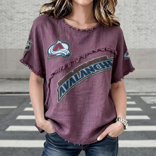 COL x NHL Womenƒ??s Vintage O-Neck 2905 DatND DVT