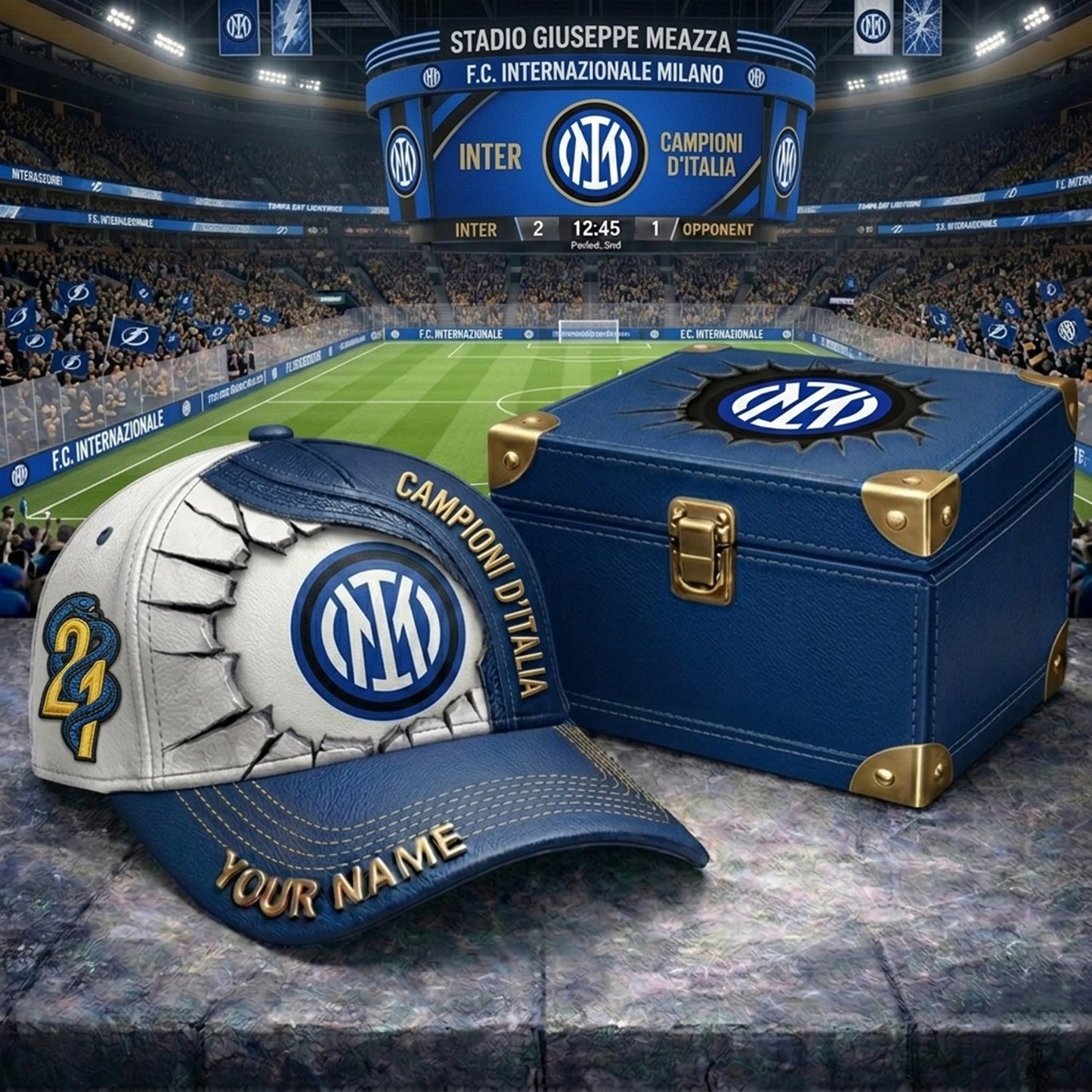 Cappello Campioni dƒ??Italia Limited X INTER HAT V2 NDT NHM 070526