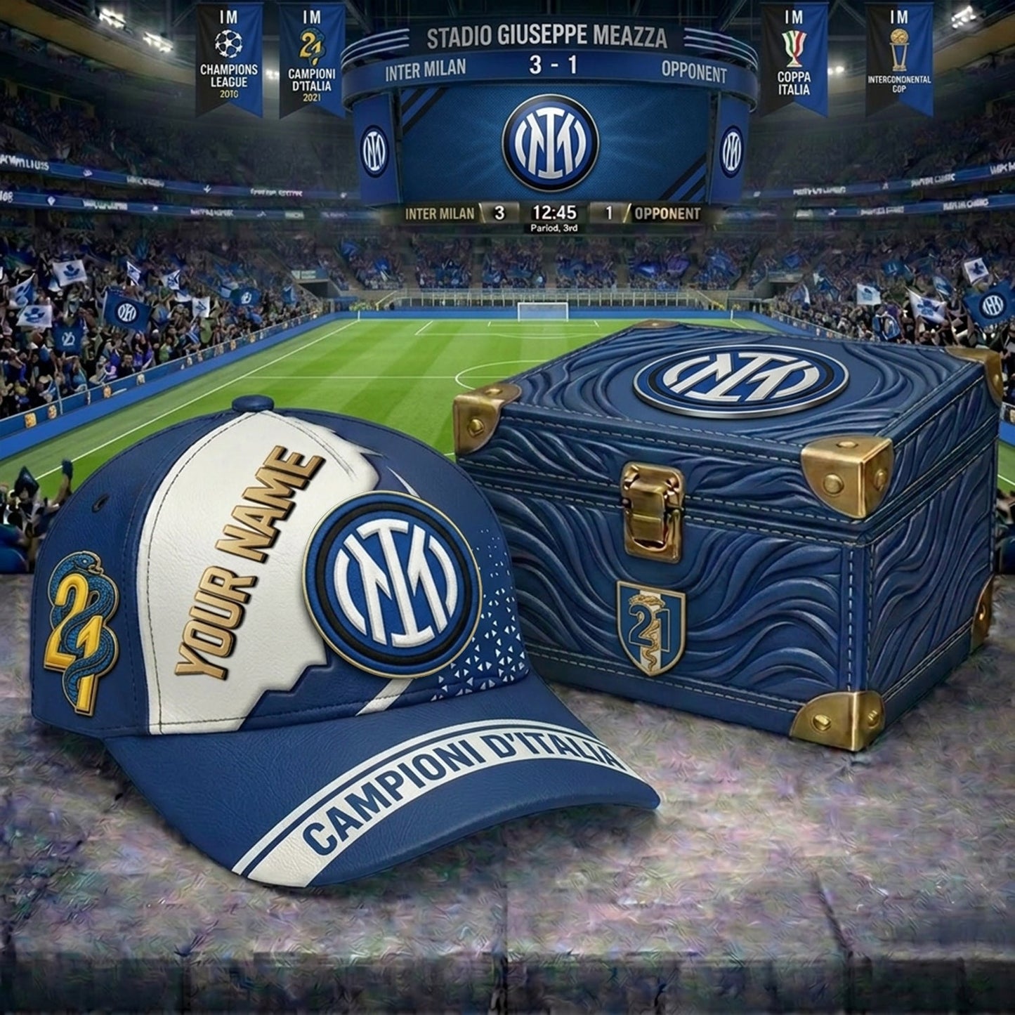 Cappello Campioni dƒ??Italia Limited X INTER HAT V7 NDT NHM 070526