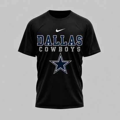 DAL x NFL Faith Family Team Pride 3D T-Shirt 0207