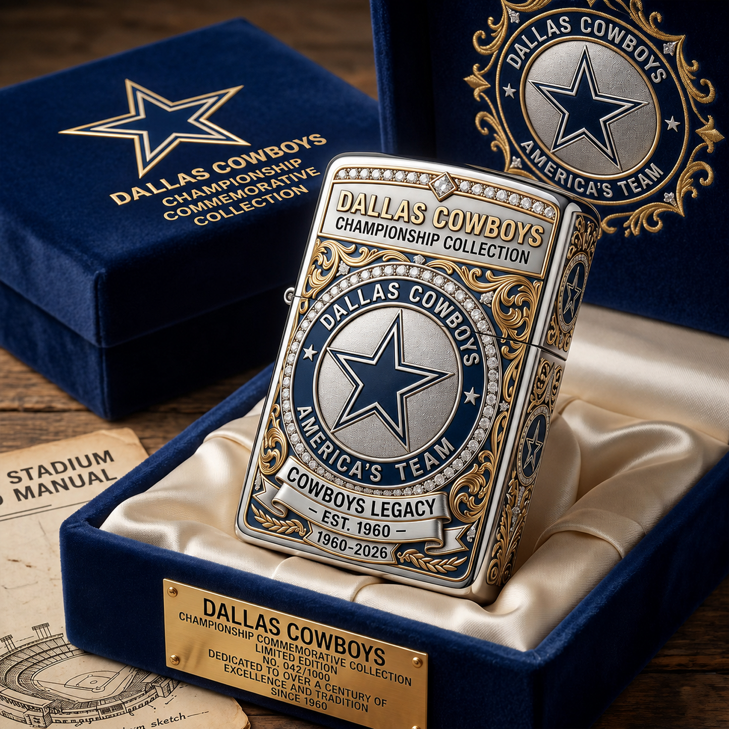 DAL x NFL Premium Lighter Case 2105 DatND DVT