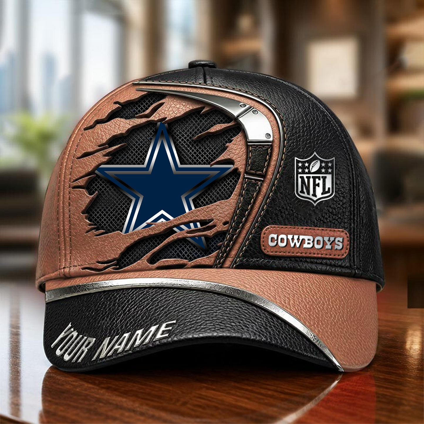 DAL x NFL Premium Multicolor 3D Cap 200626