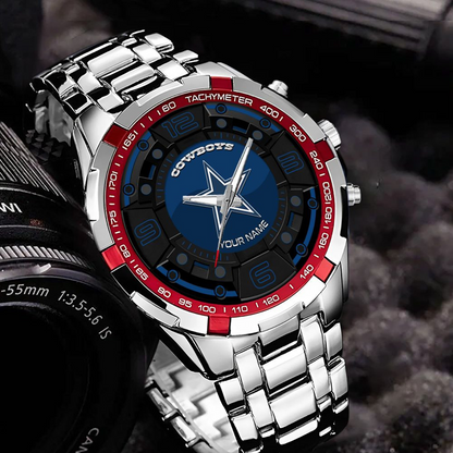 DAL x NFL Stainless Steel Watch DatND DVT
