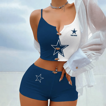 DAL x NFL Summer Full Set Woman Lingerie DATND TANTD