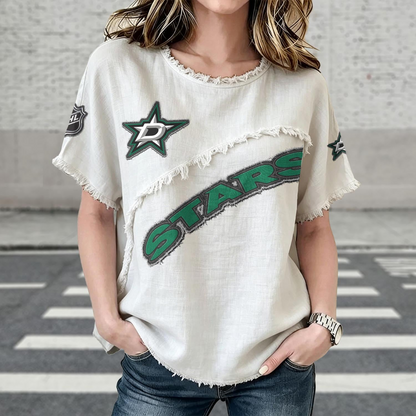 DAL x NHL Womenƒ??s Vintage O-Neck 2905 DatND DVT