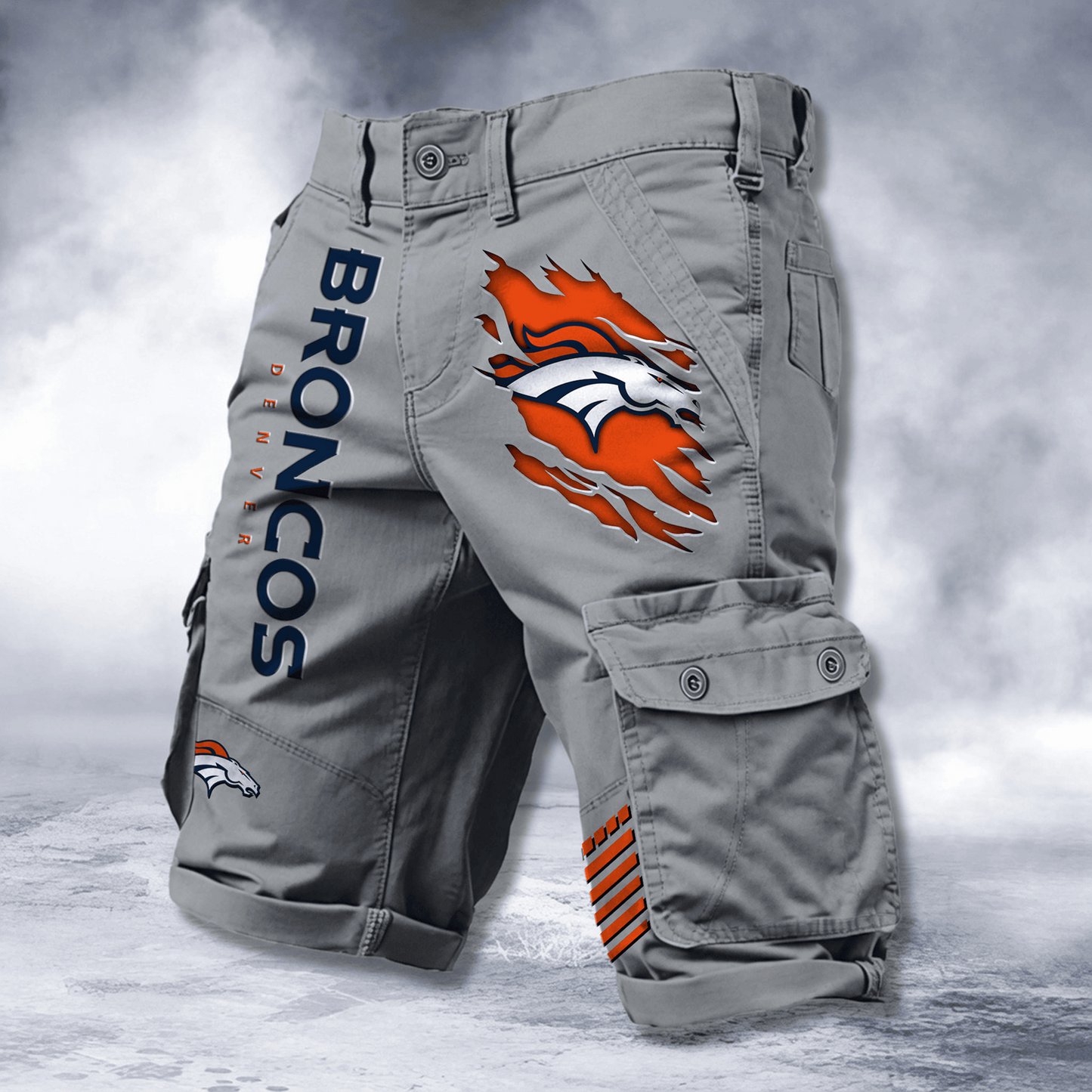 DEN x NFL Cotton Cargo Shorts DATND TANTD 2705