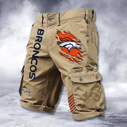DEN x NFL Cotton Cargo Shorts DATND TANTD 2705