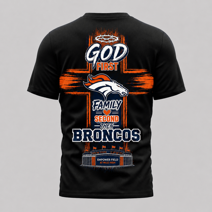 DEN x NFL Faith Family Team Pride 3D T-Shirt 0207