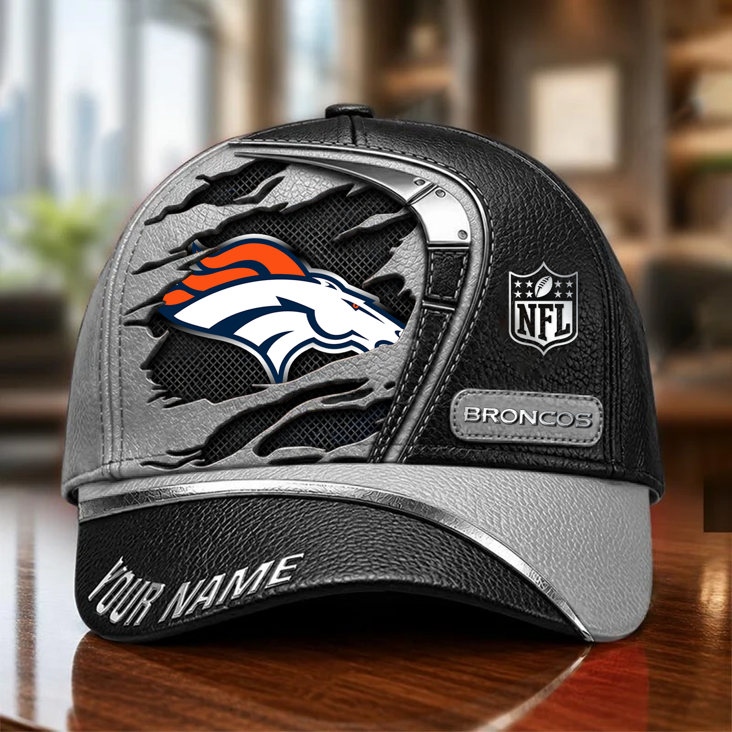 DEN x NFL Premium Multicolor 3D Cap 200626