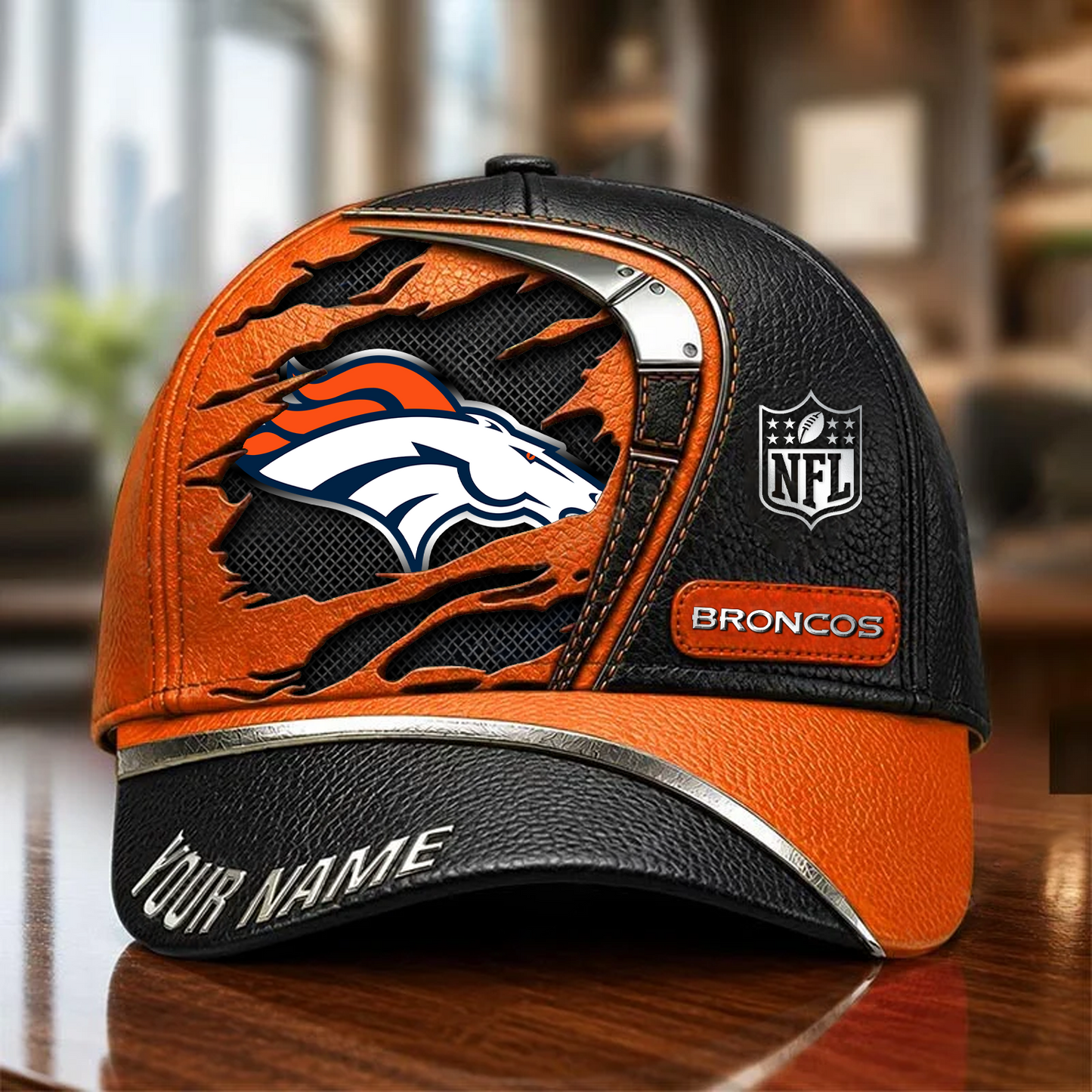 DEN x NFL Premium Multicolor 3D Cap 200626