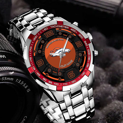 DEN x NFL Stainless Steel Watch DatND DVT