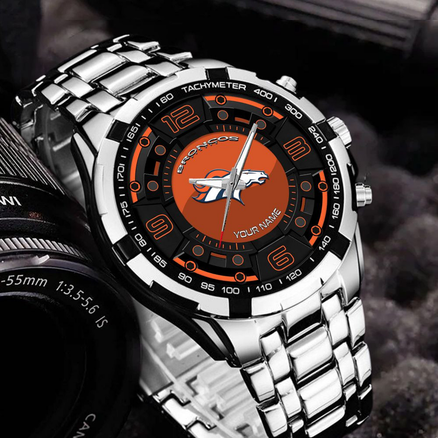 DEN x NFL Stainless Steel Watch DatND DVT