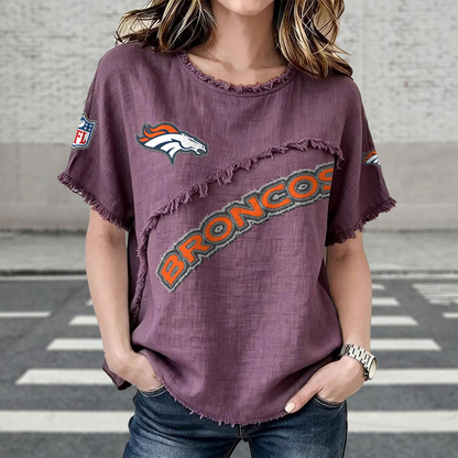 DEN x NFL Womenƒ??s Vintage O-Neck 2905 DatND DVT