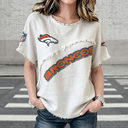 DEN x NFL Womenƒ??s Vintage O-Neck 2905 DatND DVT