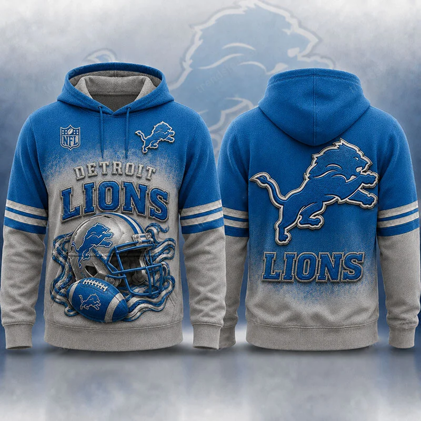 DET x NFL 3D Shirt 1805 DatND DVT