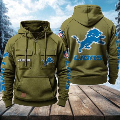 DET x NFL Premium Hoodie DATND TANTD