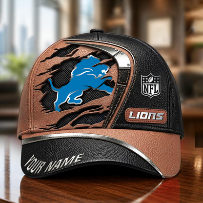 DET x NFL Premium Multicolor 3D Cap 200626