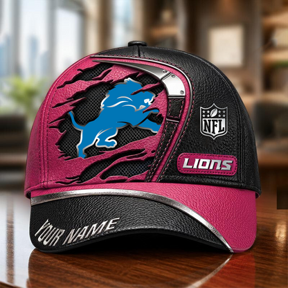DET x NFL Premium Multicolor 3D Cap 200626