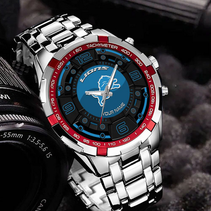 DET x NFL Stainless Steel Watch DatND DVT