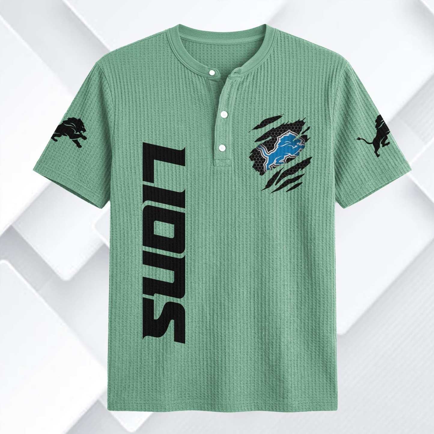 DET x NFL Waffle Short-Sleeve Shirt 2205 DatND DVT
