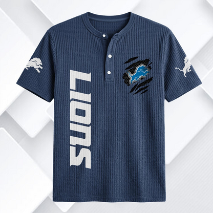 DET x NFL Waffle Short-Sleeve Shirt 2205 DatND DVT