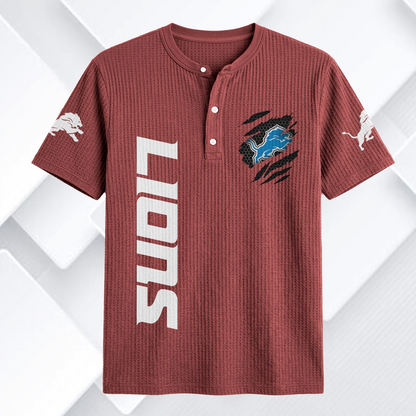 DET x NFL Waffle Short-Sleeve Shirt 2205 DatND DVT
