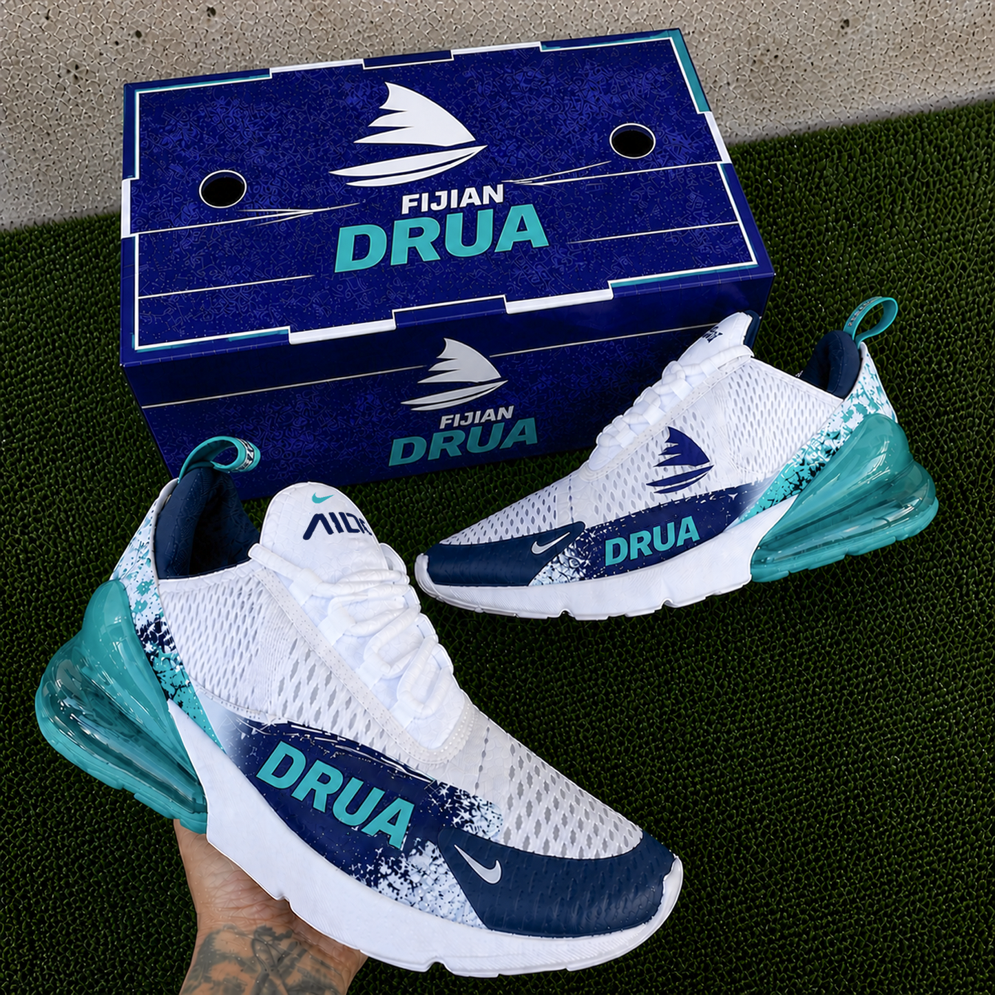 DRU x SPR Nike Air Max 270 Shoes 0505 DatND DVT