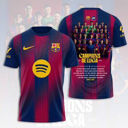 FCB x LaLiga Winners 2526 3D Apparel V3 DATND TANTD 140526