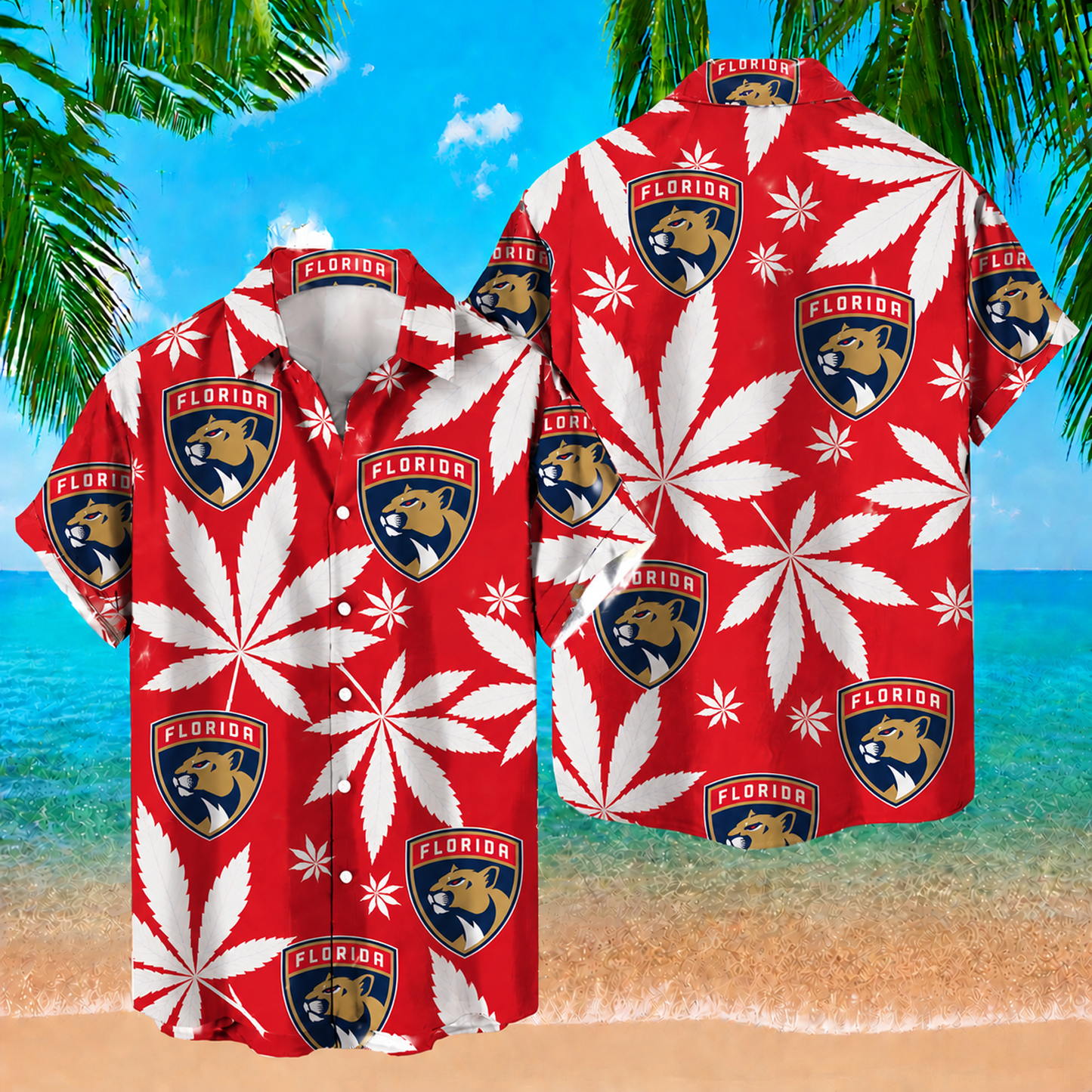 FLA x NHL Hawaiian Shirt 1605 DatND DVT