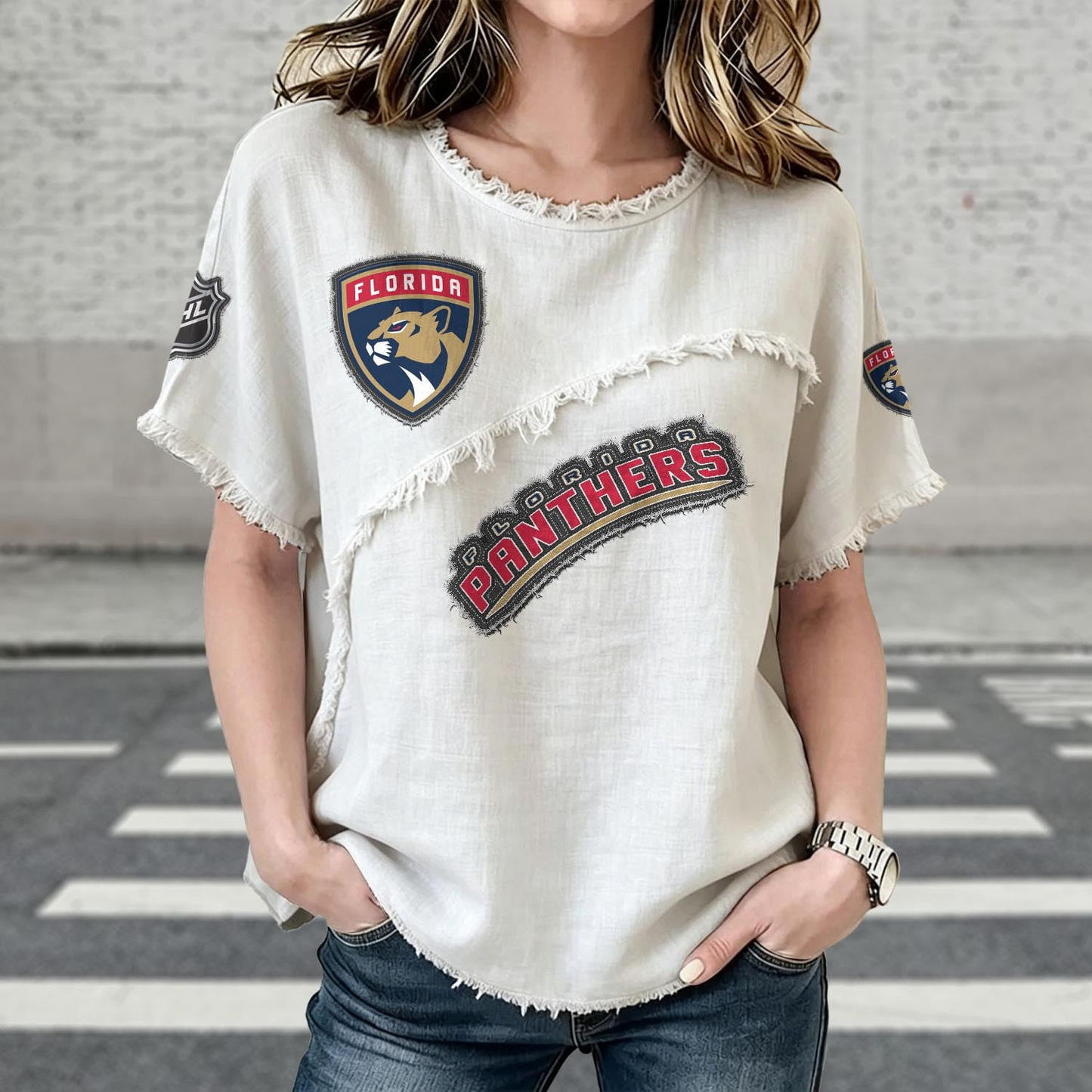 FLA x NHL Womenƒ??s Vintage O-Neck 2905 DatND DVT