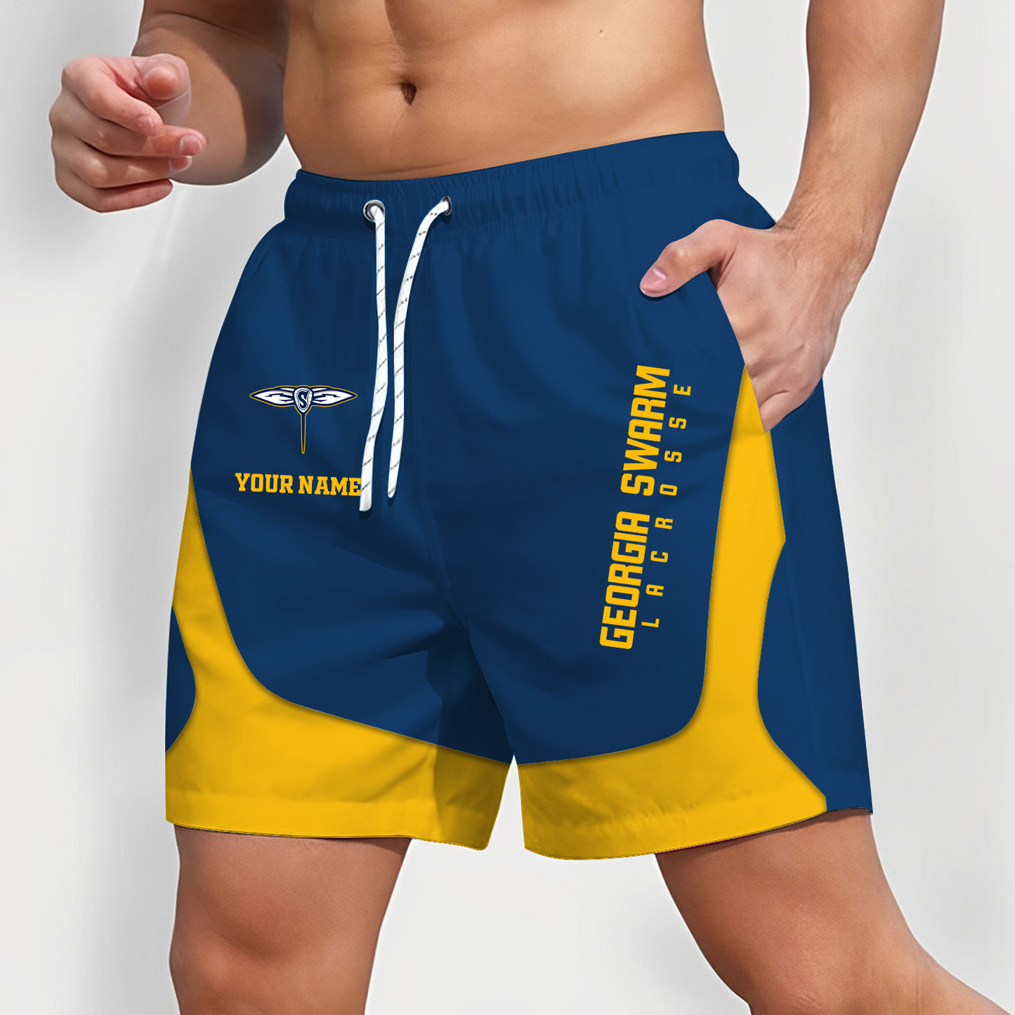 GA x NLL Team Special Short Pants For Men Custom Name Gifts DATND TANTD 270426
