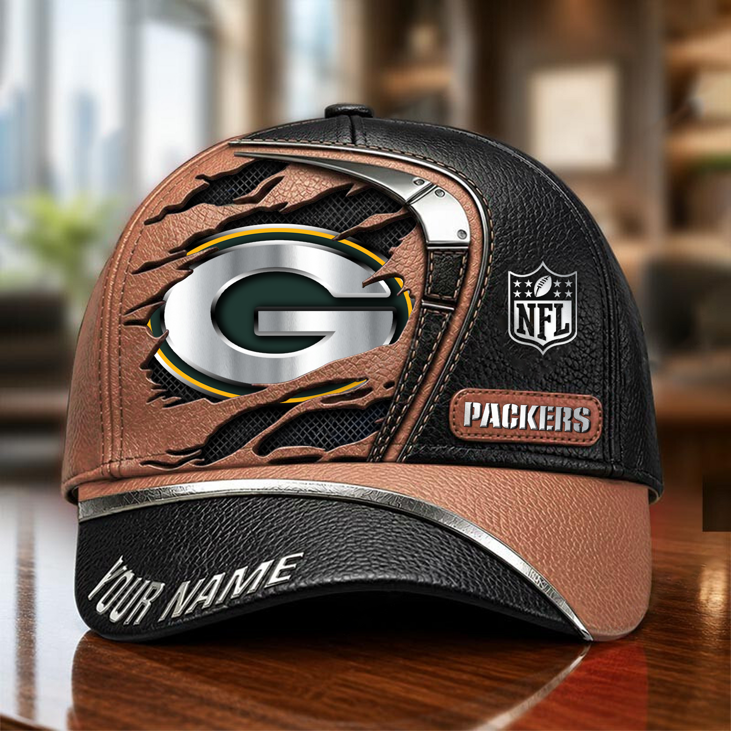 GB x NFL Premium Multicolor 3D Cap 200626