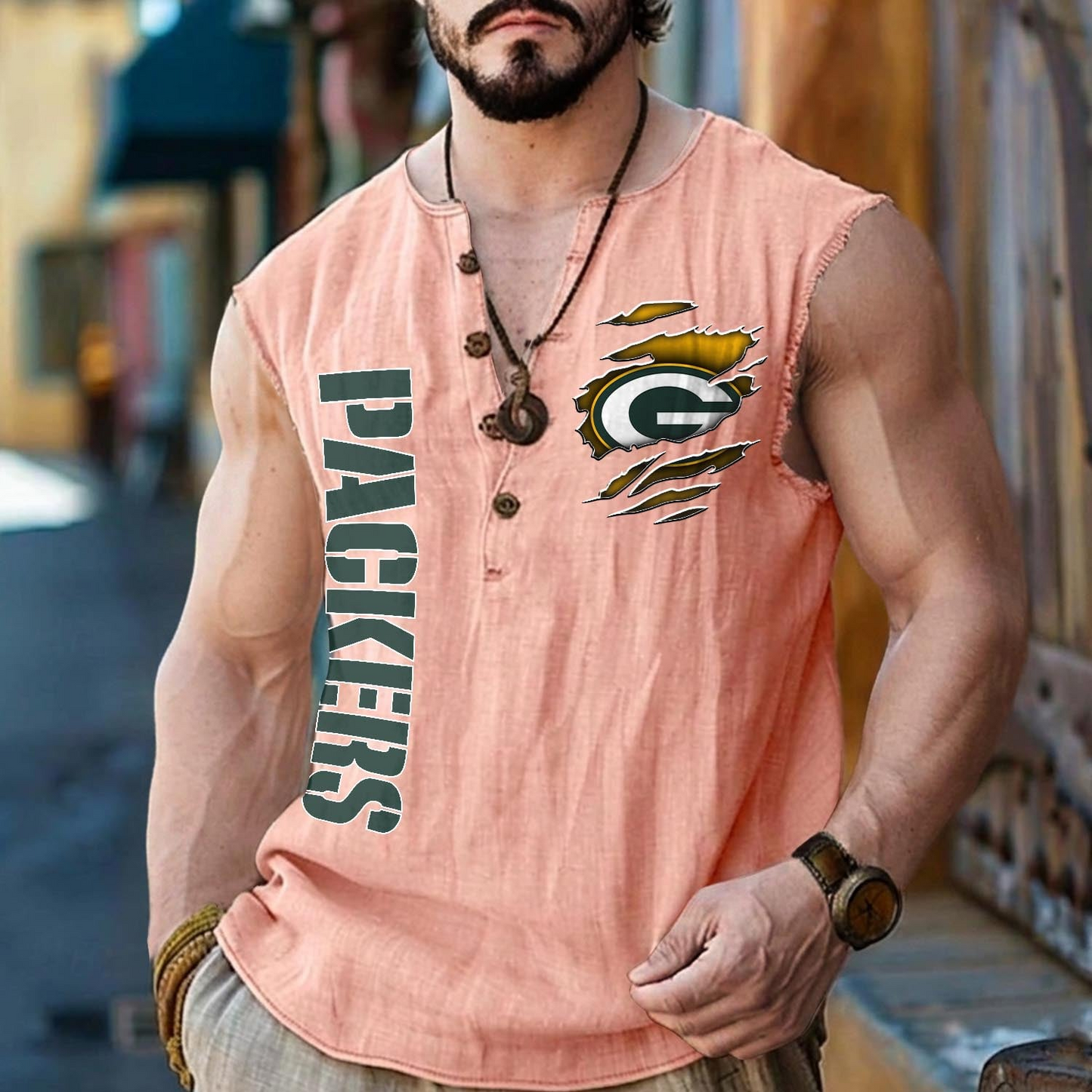 GB x NFL Tank Tops 2805 DatND DVT